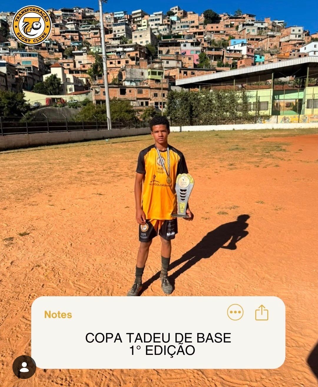 Copa Tadeu de Base — 1ª edição